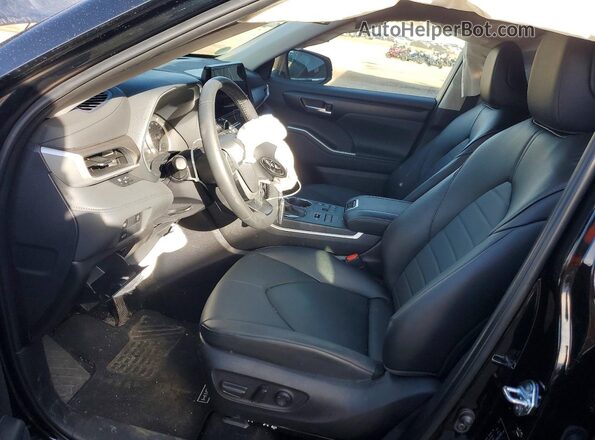 5TDKDRBH2SS580887 2025 TOYOTA HIGHLANDER Black 