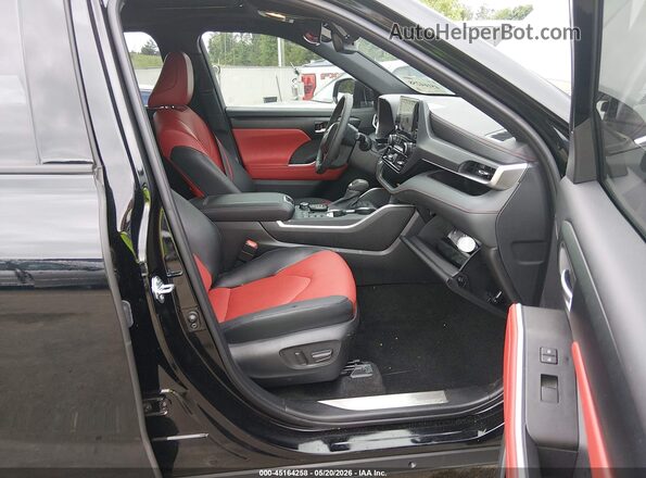 5TDKDRBH2SS581098 2025 TOYOTA HIGHLANDER Black Front interior view