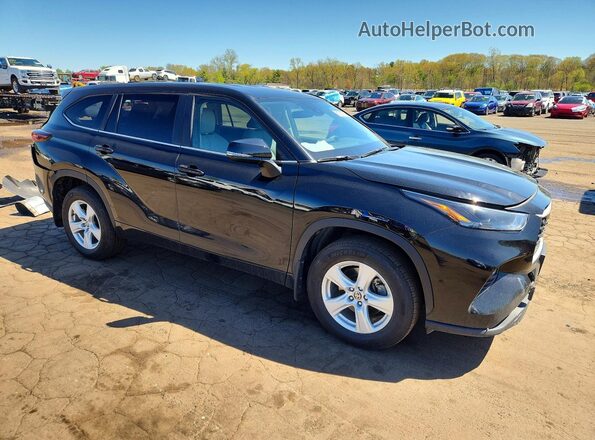 5TDKDRBH3SS589596 2025 TOYOTA HIGHLANDER Black წინა მარჯვენა