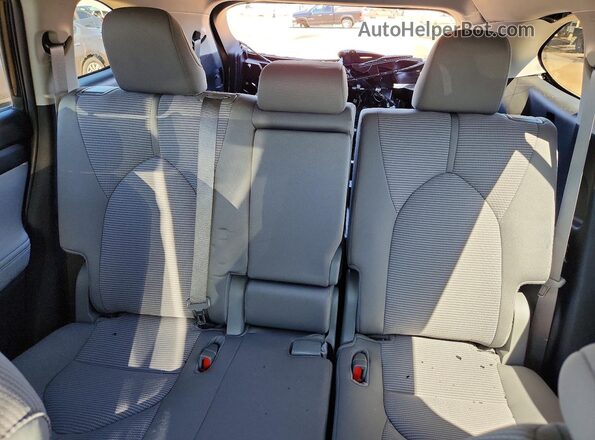 5TDKDRBH3SS589596 2025 TOYOTA HIGHLANDER Black უკანა სავარძლების ხედი