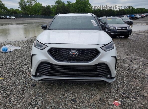 5TDKDRBH4SS584486 2025 TOYOTA HIGHLANDER White Front view