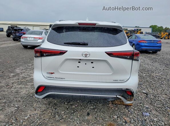 5TDKDRBH4SS584486 2025 TOYOTA HIGHLANDER White Rear view