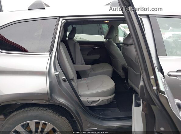 5TDKDRBH4SS590403 2025 TOYOTA HIGHLANDER Gray VIN კოდის სტიკერის ხედი