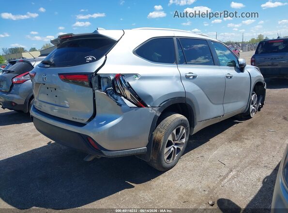 5TDKDRBH7PS026882 2023 TOYOTA HIGHLANDER Silver უკანა მარჯვენა