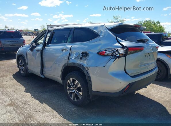 5TDKDRBH7PS026882 2023 TOYOTA HIGHLANDER Silver უკანა მარცხენა