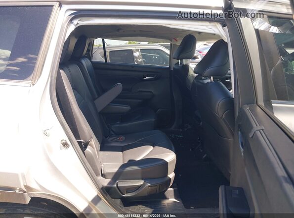 5TDKDRBH7PS026882 2023 TOYOTA HIGHLANDER Silver VIN კოდის სტიკერის ხედი