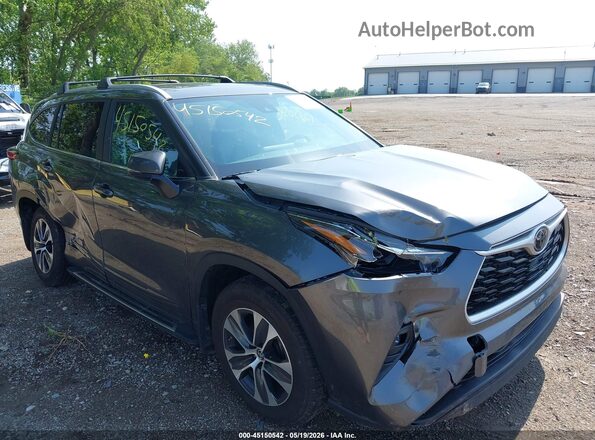 5TDKDRBH8PS008021 2023 TOYOTA HIGHLANDER Gray 