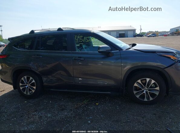 5TDKDRBH8PS008021 2023 TOYOTA HIGHLANDER Gray 