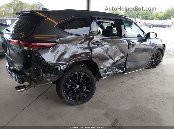5TDKDRBH8SS588427 2025 TOYOTA HIGHLANDER Gray Հետևի աջ