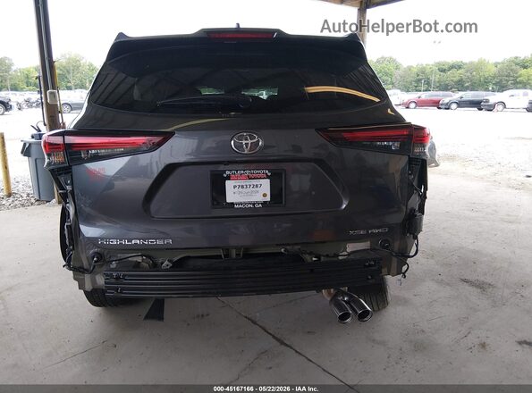 5TDKDRBH8SS588427 2025 TOYOTA HIGHLANDER Gray 