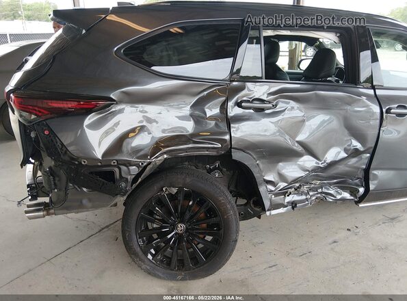 5TDKDRBH8SS588427 2025 TOYOTA HIGHLANDER Gray Դիմացի տեսք