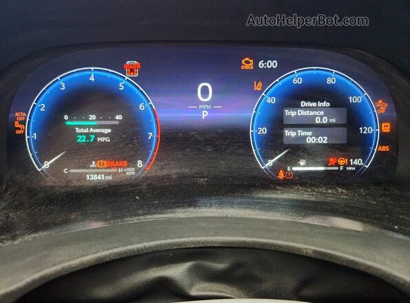 5TDKDRBH8SS589366 2025 TOYOTA HIGHLANDER Black ხელსაწყოთა პანელის ხედი