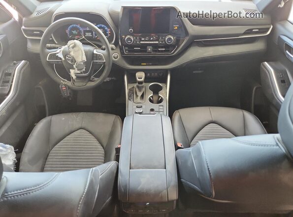 5TDKDRBH8SS589366 2025 TOYOTA HIGHLANDER Black 