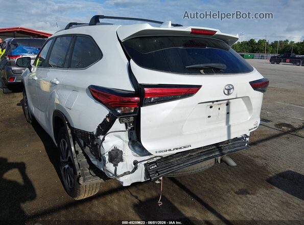 5TDKDRBH9PS016757 2023 TOYOTA HIGHLANDER Белый Задняя левая четверть