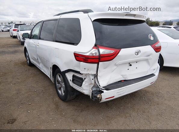 5TDKK3DC0GS719152 2016 TOYOTA SIENNA White Rear left