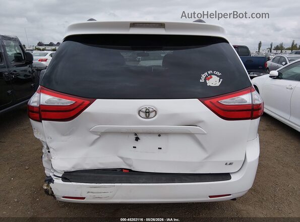 5TDKK3DC0GS719152 2016 TOYOTA SIENNA White 
