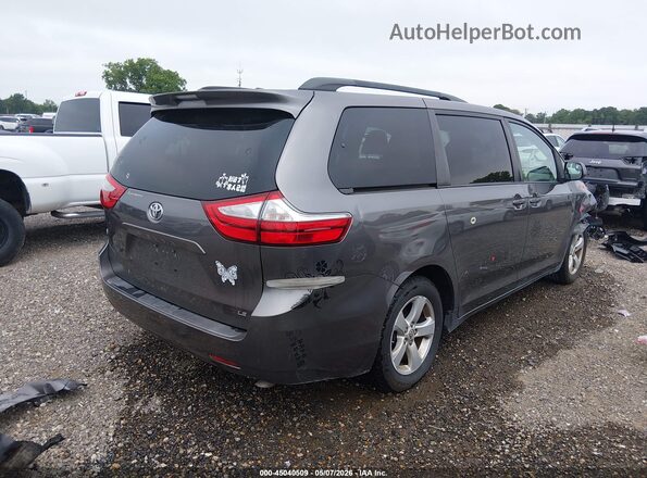 5TDKK3DC0GS754502 2016 TOYOTA LE Gray Задня права чверть