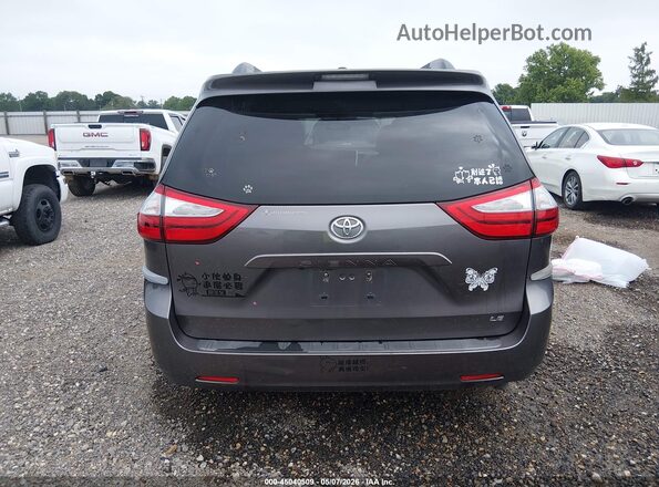 5TDKK3DC0GS754502 2016 TOYOTA LE Gray 