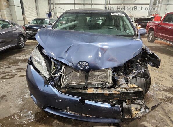 5TDKK3DC3GS737404 2016 TOYOTA SIENNA Blue Դիմացի տեսք