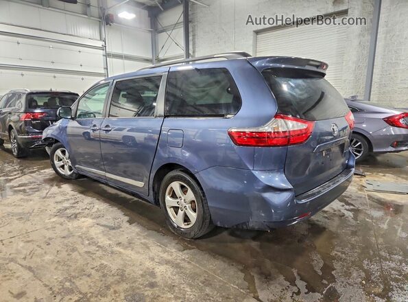 5TDKK3DC3GS737404 2016 TOYOTA SIENNA Blue Հետևի ձախ