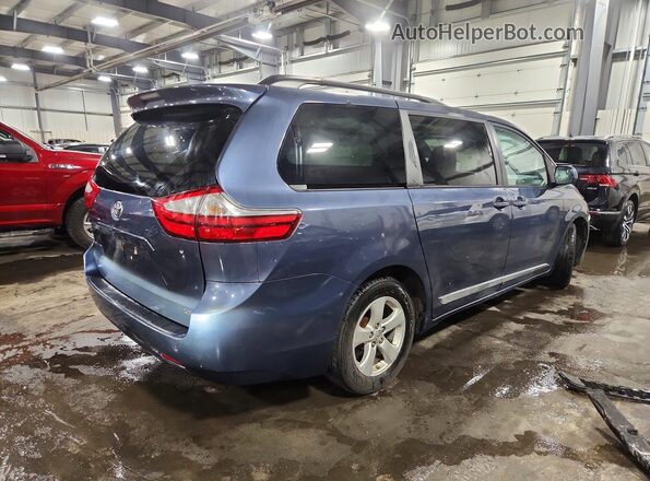 5TDKK3DC3GS737404 2016 TOYOTA SIENNA Blue Հետևի աջ