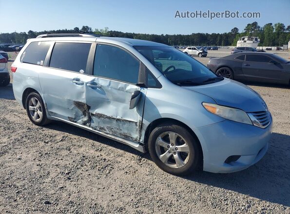 5TDKK3DC4GS691064 2016 TOYOTA SIENNA Синий Передняя правая четверть