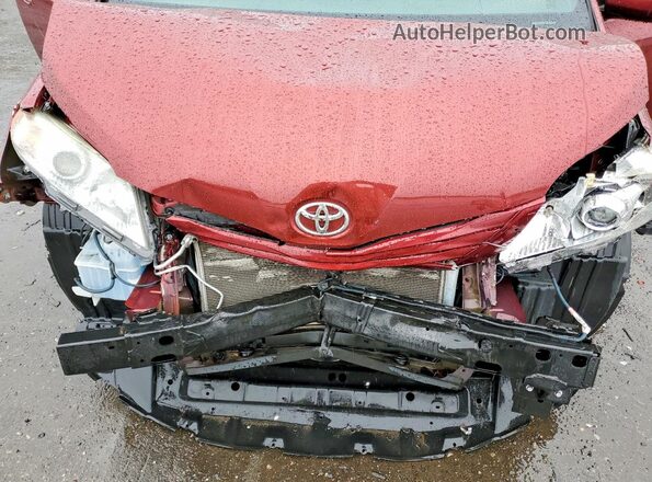 5TDKK3DC4GS716934 2016 TOYOTA SIENNA Бордовый Вид подкапотного пространства