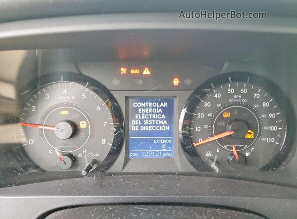 5TDKK3DC4GS716934 2016 TOYOTA SIENNA Бордовый Вид щитка приборов