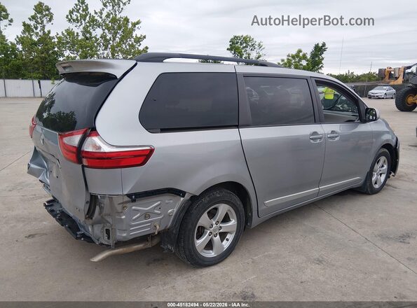5TDKK3DC4GS717887 2016 TOYOTA SIENNA Gray უკანა მარჯვენა