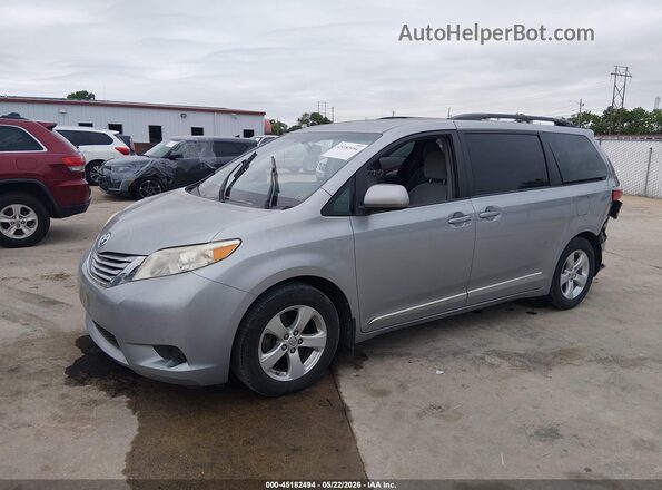 5TDKK3DC4GS717887 2016 TOYOTA SIENNA Gray წინა მარცხენა ხედი სამი მეოთხედიდან