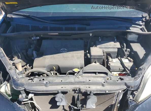 5TDKK3DC4GS755751 2016 TOYOTA SIENNA Black Շարժիչի բաժամունքի տեսք