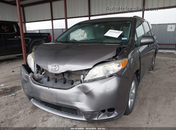 5TDKK3DC5GS741647 2016 TOYOTA SIENNA Gray წინა მარცხენა ხედი სამი მეოთხედიდან