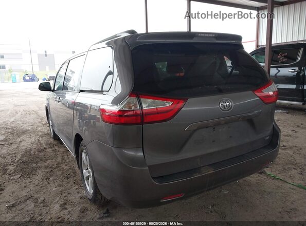 5TDKK3DC5GS741647 2016 TOYOTA SIENNA Gray უკანა მარცხენა