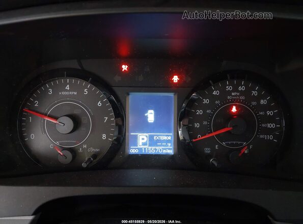 5TDKK3DC5GS741647 2016 TOYOTA SIENNA Gray უკანა სავარძლების ხედი