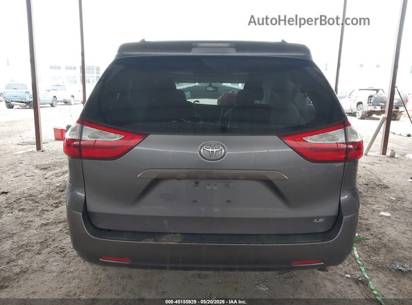 5TDKK3DC5GS741647 2016 TOYOTA SIENNA Gray 
