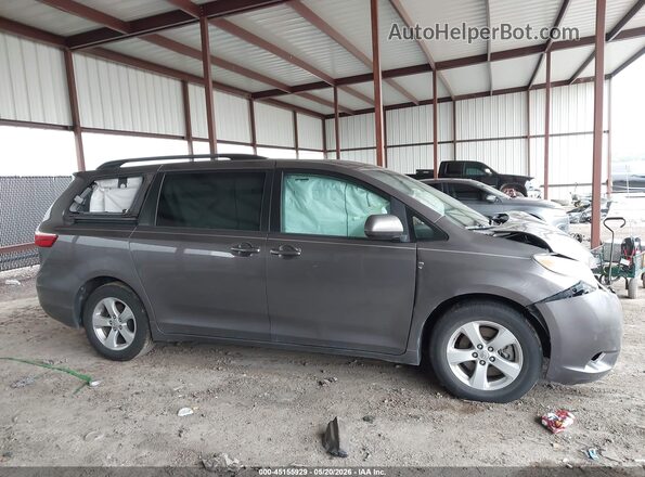 5TDKK3DC5GS741647 2016 TOYOTA SIENNA Gray სალონის 360-გრადუსიანი ხედი