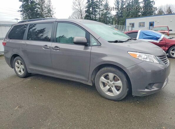 5TDKK3DC9GS746480 2016 TOYOTA SIENNA Gray Przód prawy