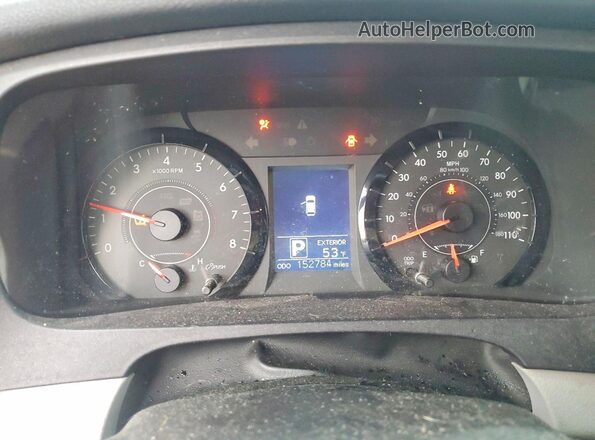 5TDKK3DC9GS746480 2016 TOYOTA SIENNA Gray Widok zestawu wskaźników
