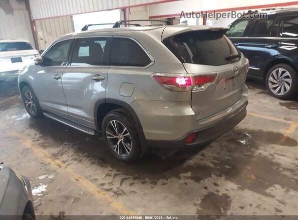 5TDKKRFH6GS140372 2016 TOYOTA LE Gray Rear left