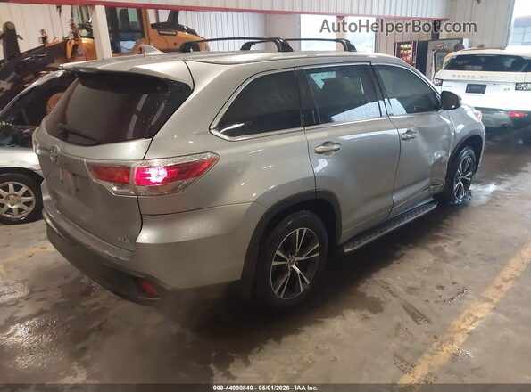 5TDKKRFH6GS140372 2016 TOYOTA LE Gray Rear right