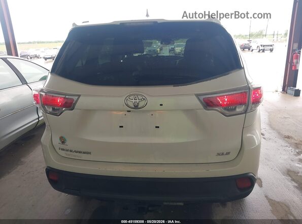 5TDKKRFHXGS130928 2016 TOYOTA HIGHLANDER White 