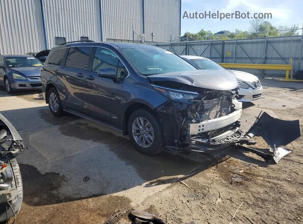 5TDKRKEC2SS278413 2025 TOYOTA LE Gray Przód prawy