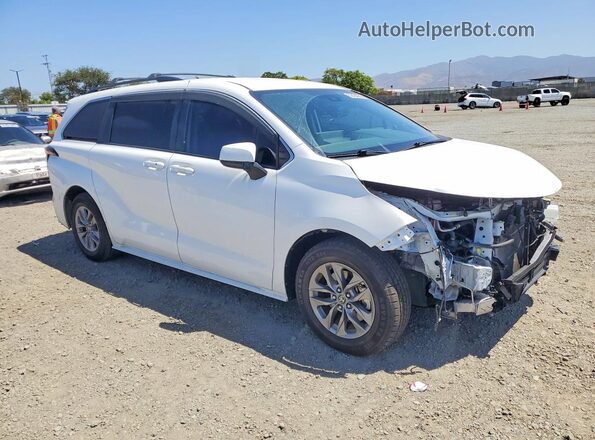 5TDKRKEC3PS145683 2023 TOYOTA SIENNA White Передня права чверть