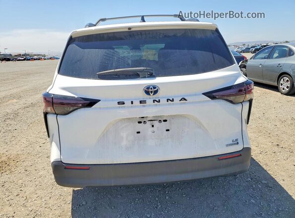 5TDKRKEC3PS145683 2023 TOYOTA SIENNA White Вид ззаду