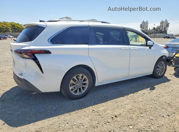 5TDKRKEC3PS145683 2023 TOYOTA SIENNA White Задня права чверть