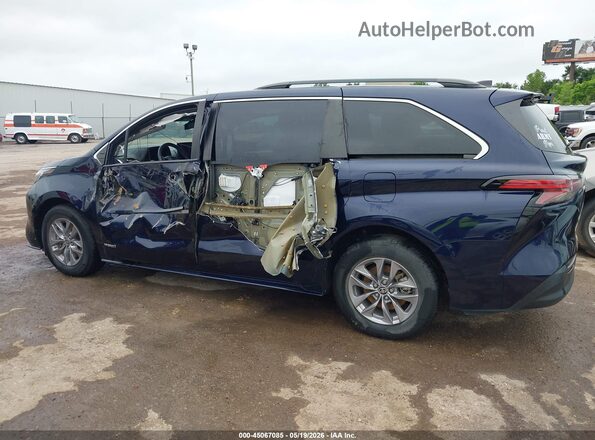5TDKRKEC5MS056189 2021 TOYOTA LE Blue Սալոնի 360 աստիճան տեսք