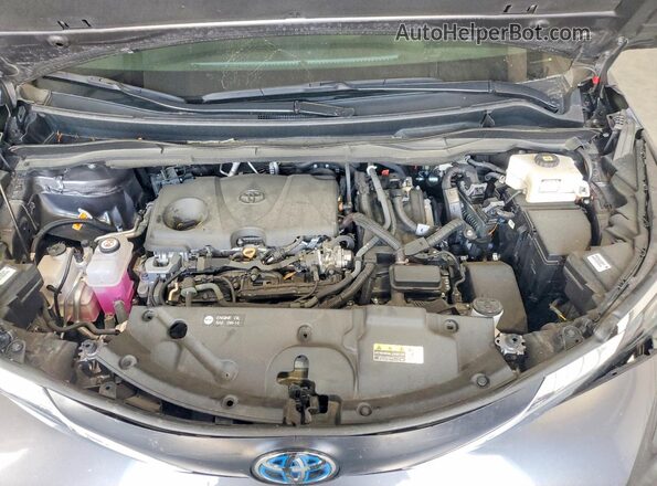 5TDKRKEC6SS225133 2025 TOYOTA LE Gray Vista del compartimento del motor