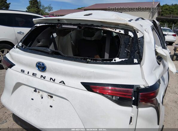 5TDKSKFC0MS025578 2021 TOYOTA SIENNA White წინა ხედი