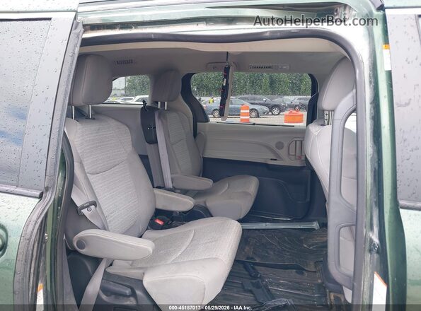 5TDKSKFC1PS080478 2023 TOYOTA SIENNA Green Vista de la etiqueta del VIN