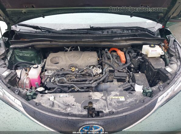 5TDKSKFC1PS080478 2023 TOYOTA SIENNA Green Vista trasera